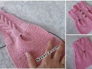 MADAM KONTES YELEK MODELİ:BURGULU BEBEK YELEĞİ Madam-Kontes-pembe-yalkali-Y-burgulu-Yelek