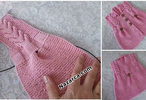 Madam-Kontes-pembe-yalkali-Y-burgulu-Yelek