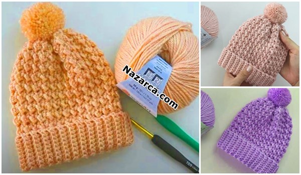Crochet-baby-hat-free-pattern