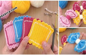 Crochet- Knit- Bow