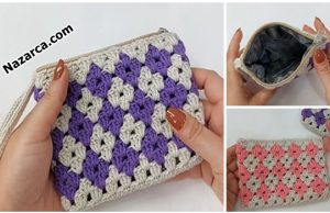 Crochet -Zipper- Wallet