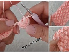 3D -crochet- sequin -baby -blanket