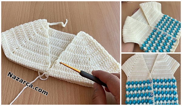 How- to- make- a- newborn- baby- knit -vest-1
