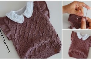 Knit -Frilly- Baby -Sweater-2023
