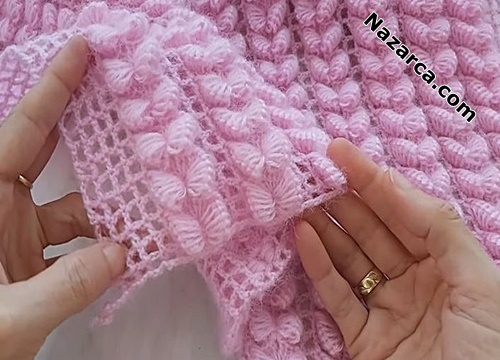 Butterfly -Crochet -Knit -Ladies- Vest-Nazarcacom