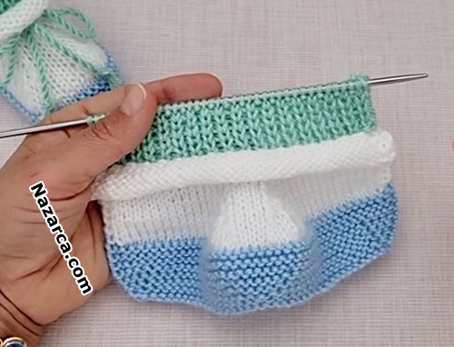 Knitting- baby- booties- pattern- tutorial
