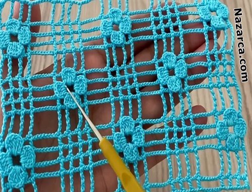 Shawl-Blouse-Vest- Runner-crochet