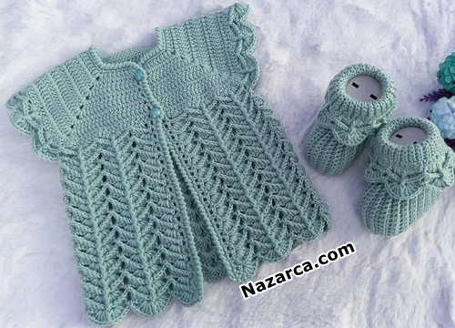 Vest -Booties- Knitting -Crochet