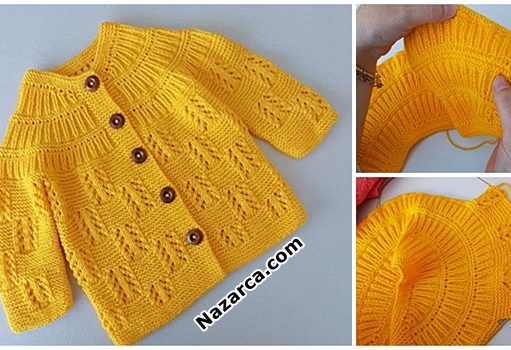 SARI ANLATIMLI BEBEK HIRKA:ÇAM YAPRAKLI AJURLU sari-cam-yapragi-ajurlu-Hirkalar