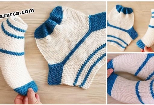 1 MODELLE HEM ÇORAP HEM PATİK SAHİBİ OLUN Patik-coraplar-orme-52