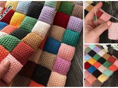 Crochet- Puff -Quilt- Tutorial