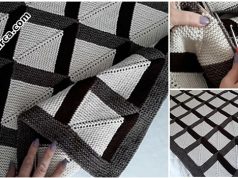 3D -Crochet- and- Knitted- Blanket