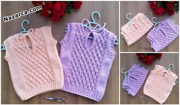 Butterfly- Needle -Knitting-Baby- Sweater