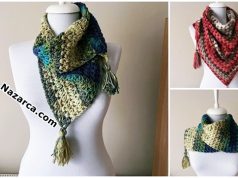 Crochet Knit Intellectual -and-Classic-Scarf