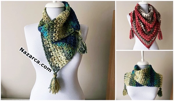 Crochet Knit Intellectual -and-Classic-Scarf