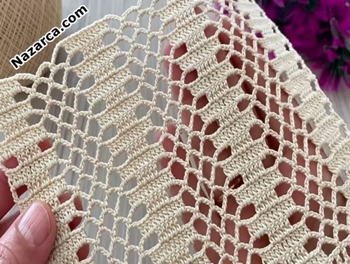 1-Easy -Crochet- Shawl- Blouse-Scarf -Pattern