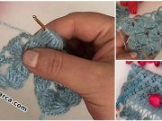 Clover -Floral- Crochet- Etol -Shawl