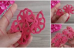 Häkelanleitung -Fleur -Chale -Weste-crochet