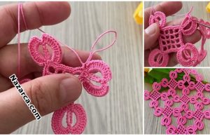 Easy -Crochet- Lace- Square -Motif