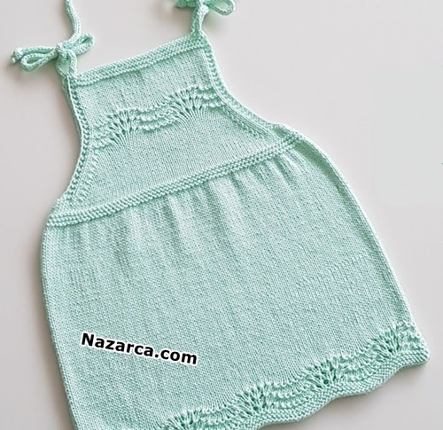 duz-karnabahar-ornekli-bebek-elbise