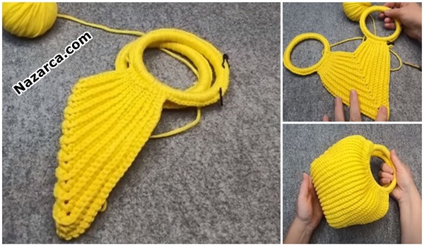 Crochet -Knitting- Seamless- Bag- Making