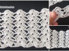 Yelek Hırka Dantelleri Kolay Model