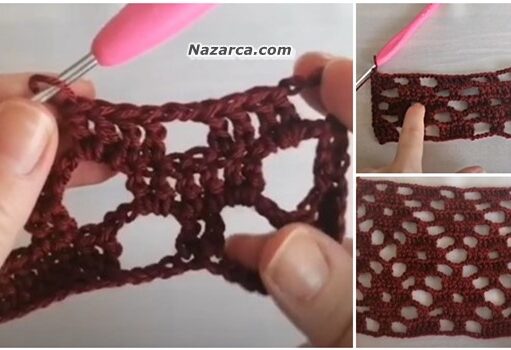 Yelek Bluz Kolay Kutulu tığ modeli